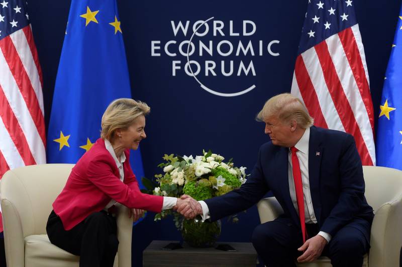 US President meets EU Commission President