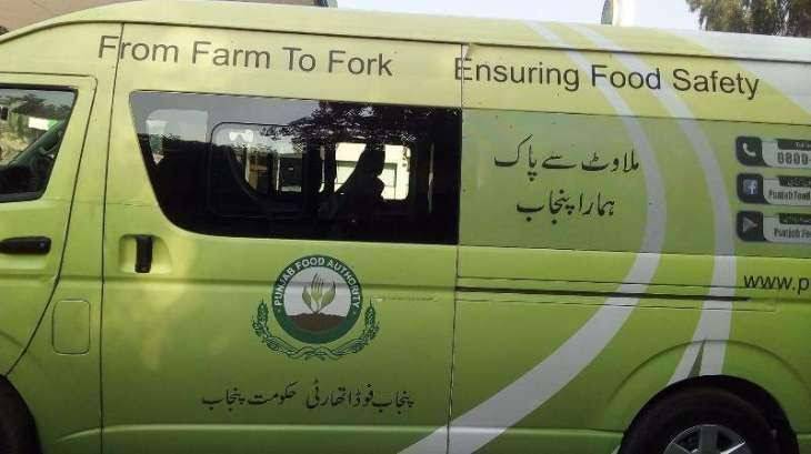 Punjab Food Authority Vehicle