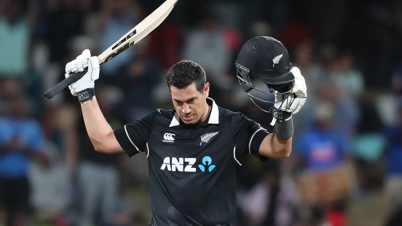 Ton-up Taylor helps New Zealand down India in run-fest