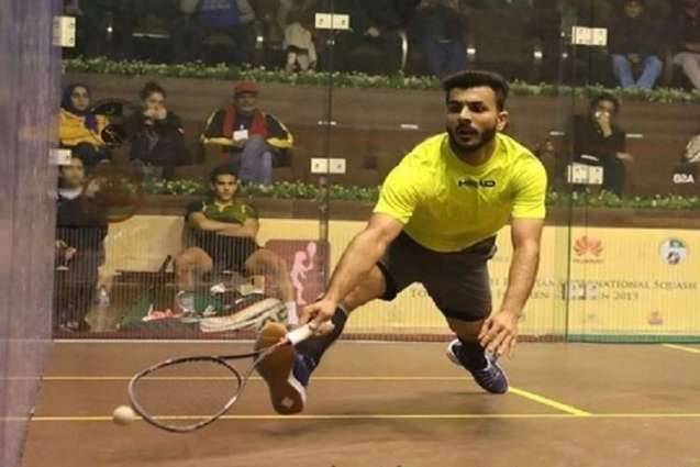 Tayyab reaches CNS International Squash Championship semis