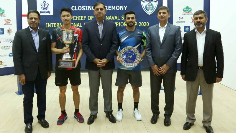 Malaysian Ivan Yuen wins CNS Int’l Squash Championship