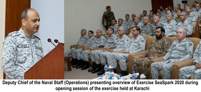 Pakistan Navy’s Seaspark-2020 exercise commences