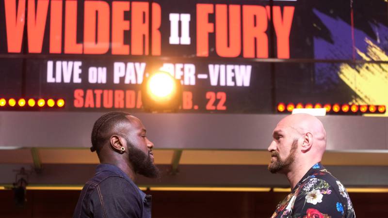 Wilder mocks 'pillow fists' of Fury ahead of rematch