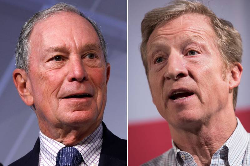 Billionaire candidates shake up Democratic White House race