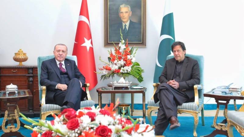 Imran, Erdogan express resolve to lift Pak-Turk ties