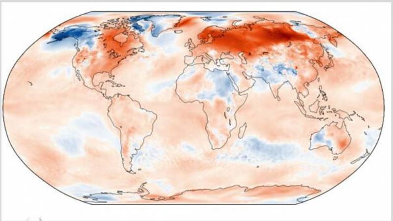 Last month was world hottest January on record