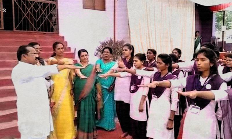 ‘I will not fall in love’: Bizarre Valentine’s Day oath at Indian girls college