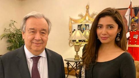 UN chief commends Mahira Khan’s role as goodwill ambassador