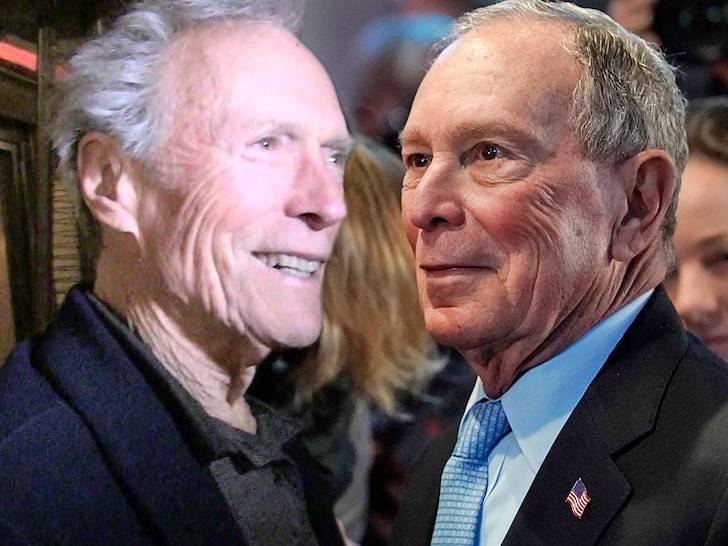 Hollywood icon Clint Eastwood backs Bloomberg