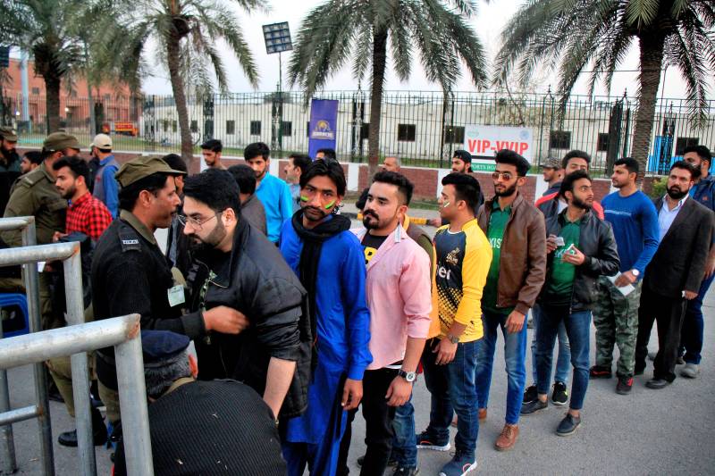 In pictures: Sheraz Ahmad captures cricket lovers in and around Gaddafi Stadium