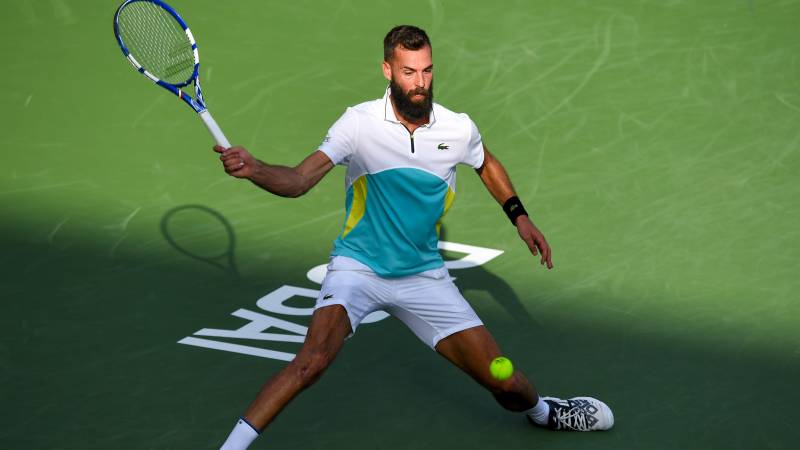 Paire hangs on to beat Cilic in Dubai