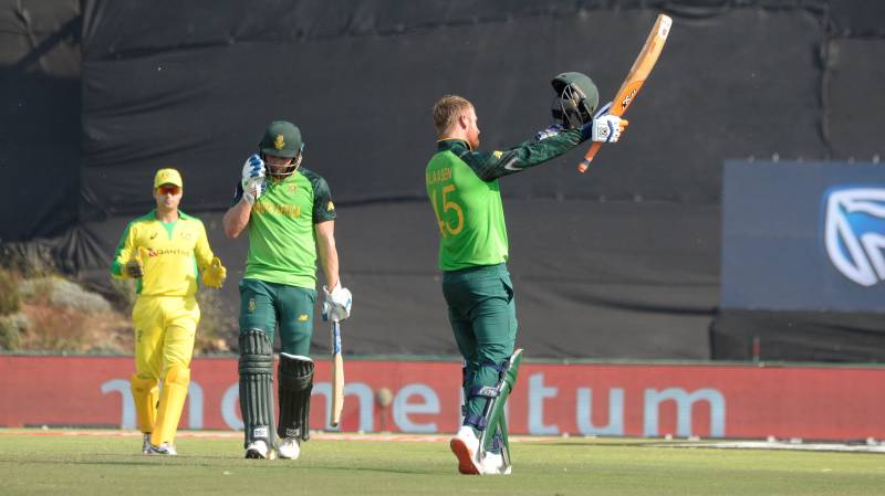 Klaasen century lifts South Africa against Australia