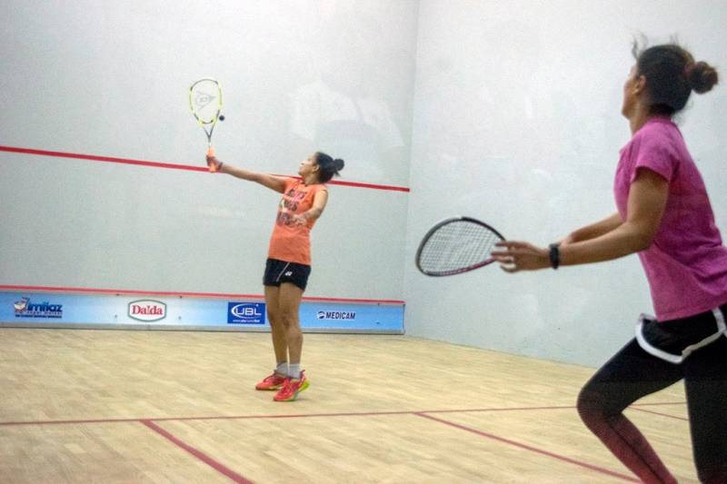 Nasir returns to competitive squash after doping ban