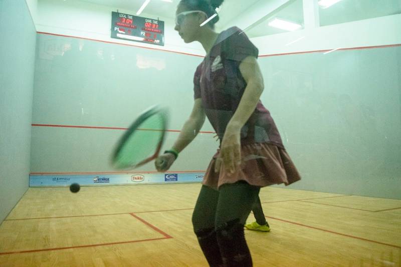 Nasir returns to competitive squash after doping ban