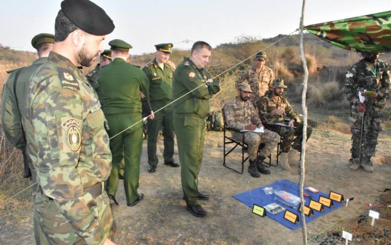 PATS competition under way at anti-terror centre in Kharian