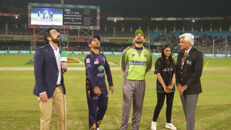 Sarfaraz wins 31st PSL toss and sends Lahore into bat 