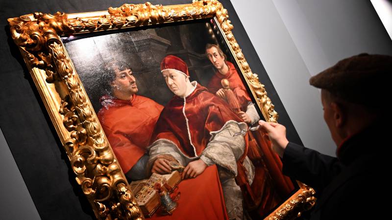 Blockbuster Rome show marks 500 years since Raphael's death