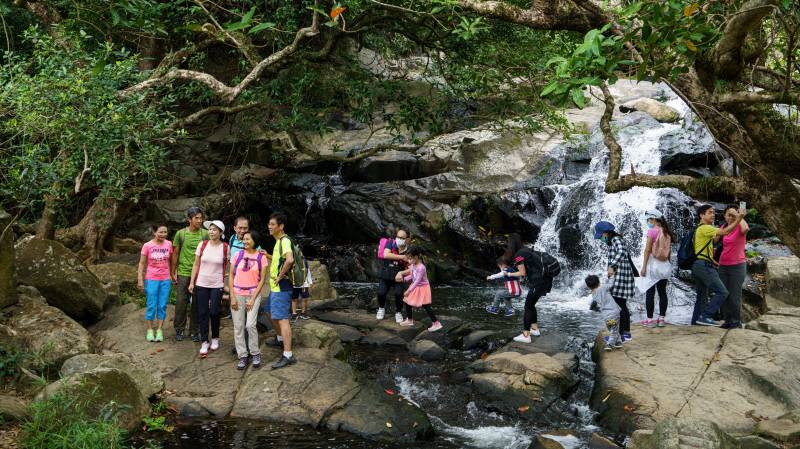 Hong Kongers hit hiking trails to escape coronavirus woes