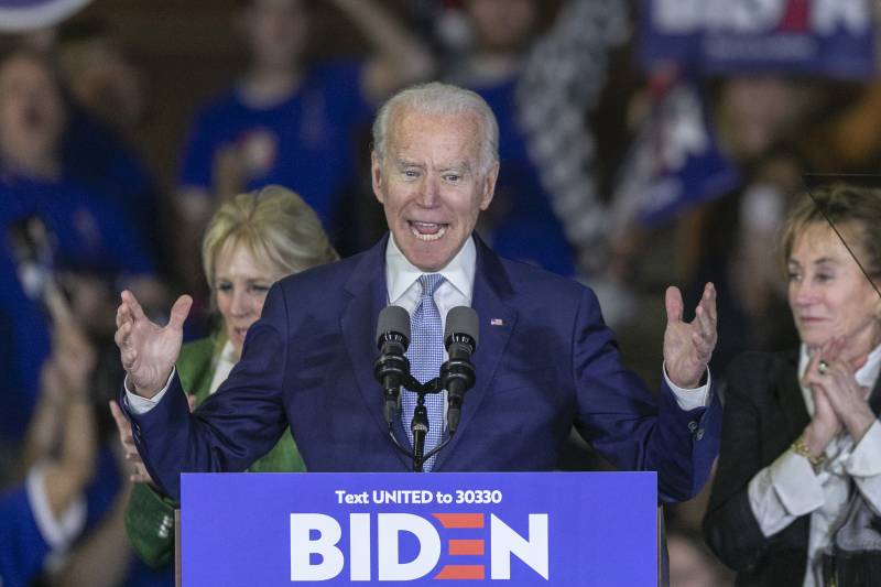 Biden surges past Sanders as Bloomberg exits