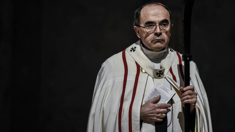 French cardinal quits after failing to report alleged sex abuser