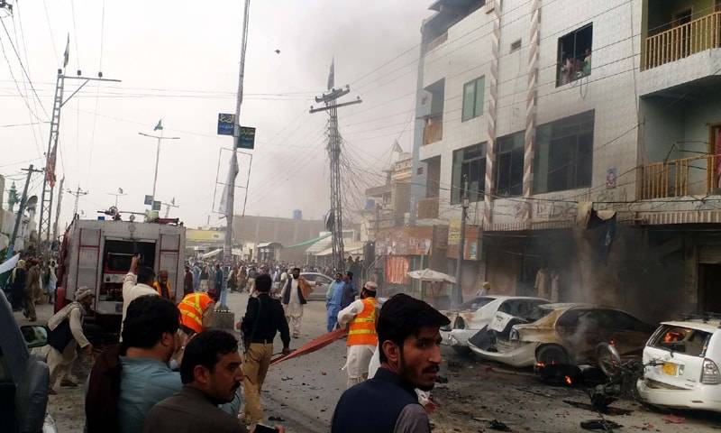 Seven injured in Chaman IED blast