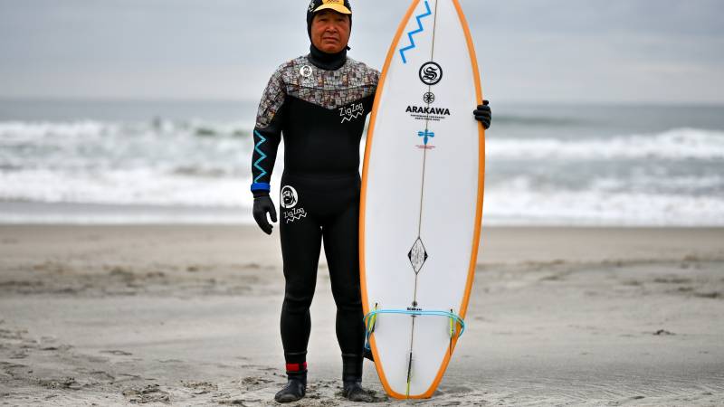 Surf's up in Fukushima 9 years after nuclear accident