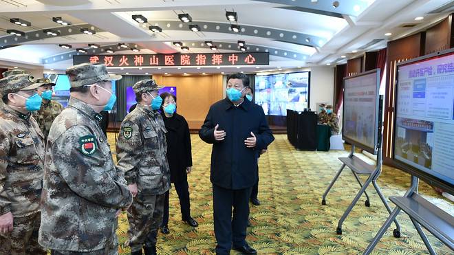 China's Xi says Wuhan has 'turned the tide' against virus epidemic