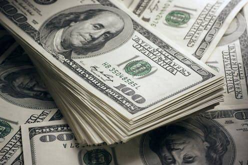 Dollar hits 8-month high against rupee