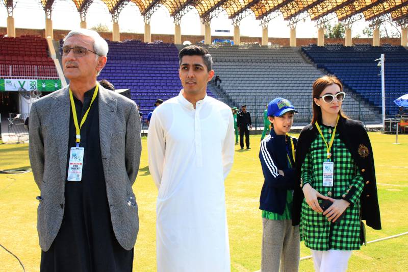 Empty Gaddafi Stadium through the lense of Sheraz Ahmad