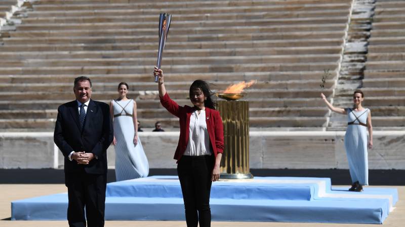 Light of Hope: Greece hands over Olympic flame to Tokyo 2020