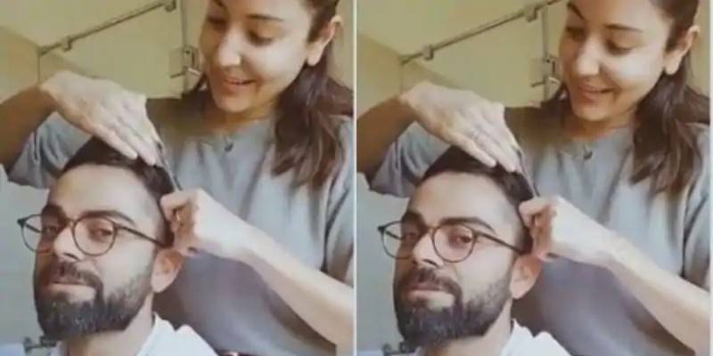 Anushka Sharma becomes Virat Kohli’s hairstylist during lockdown