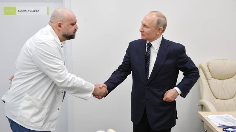 Putin working remotely after meeting infected doctor