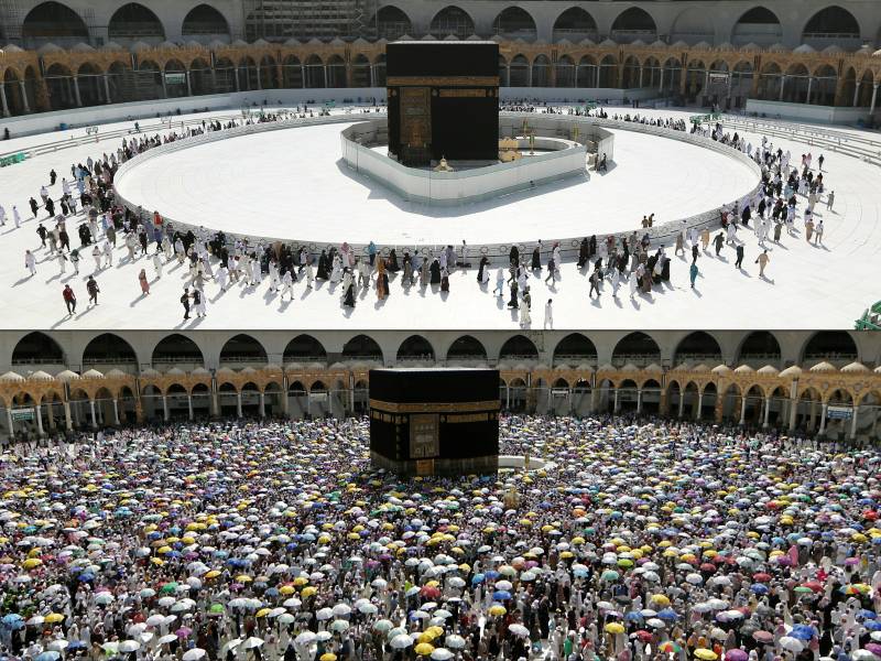 Doubts over hajj grow as 24-hour virus curfew imposed in Makkah, Madinah