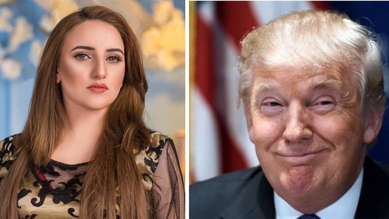 Hareem Shah asks Donald Trump to make Tik Tok video with her