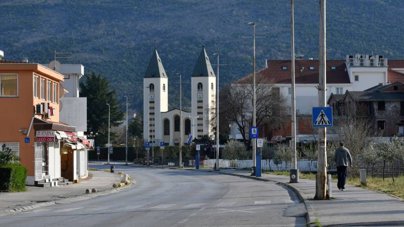 Empty of pilgrims, Bosnia's miracle town falls victim to the virus