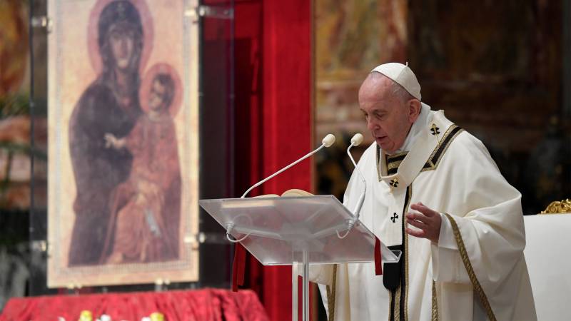 Pope to livestream Easter mass to locked down world