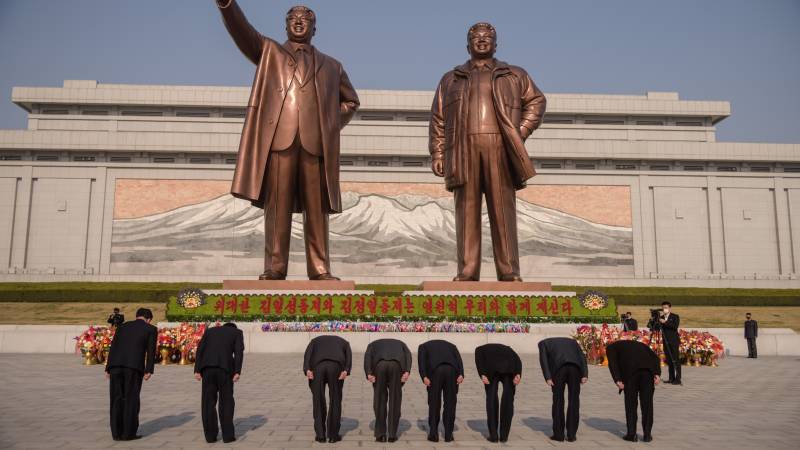 Low-key celebrations for North Korea's founder in face of virus