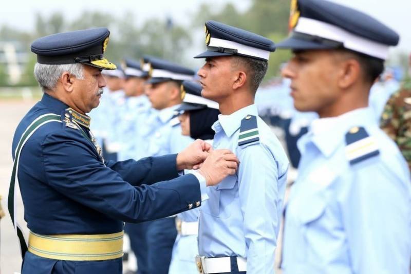 PAF holds cadets graduation parade without parents over virus fears