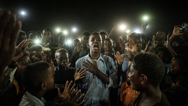 Dozens rally in Sudan to support ex-president Bashir