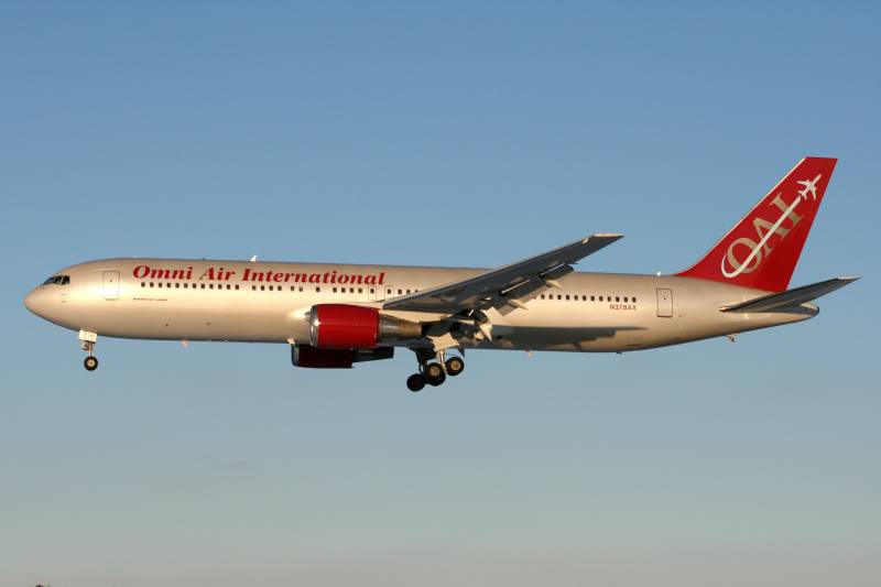 Omni Air allowed special flights from Pakistan