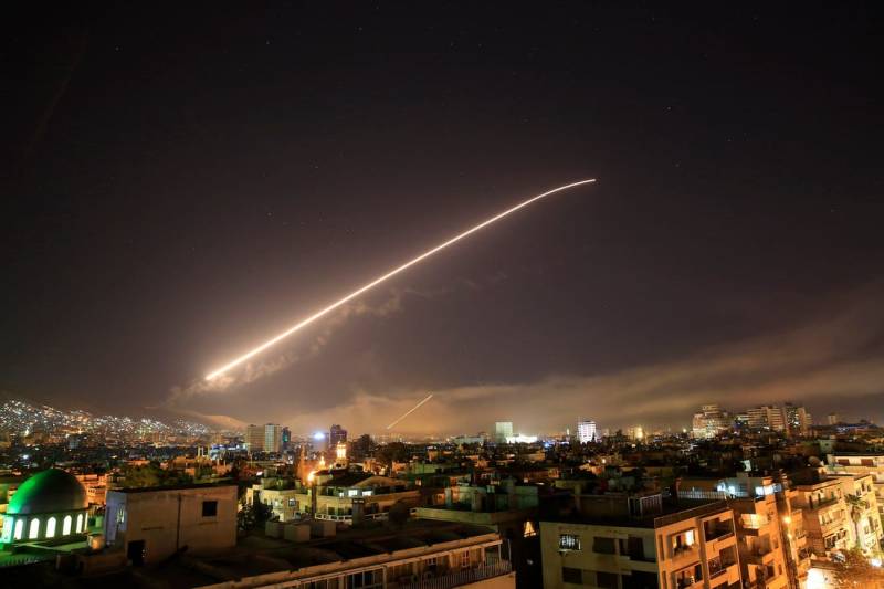 Syrian air defences down Israeli missiles: state media