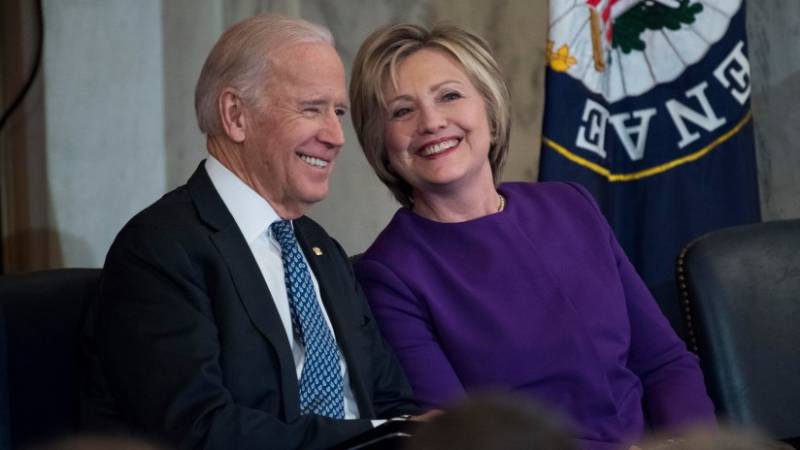 Hillary Clinton endorses Joe Biden's White House bid