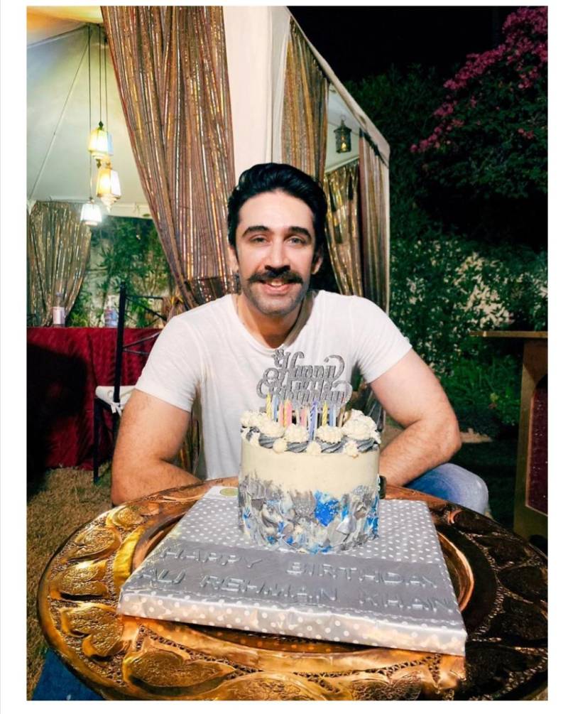 Ali Rehman celebrates star-studded virtual birthday