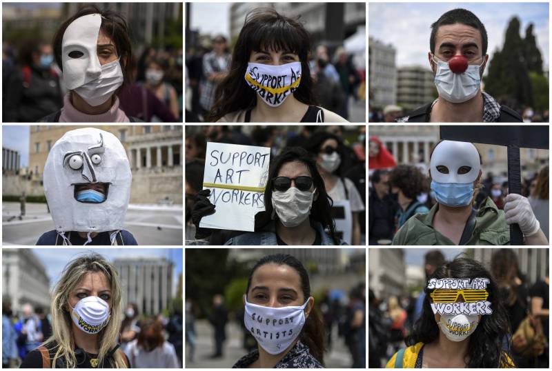 Face masks and slippers: Museums preserve lockdown life