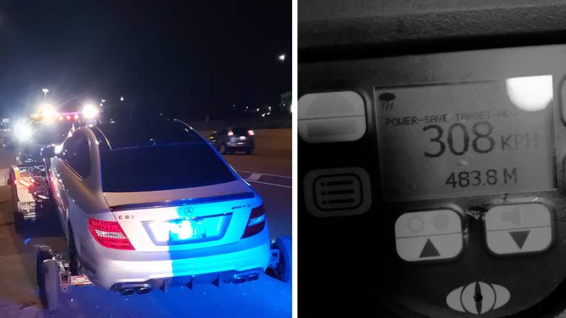 Fast and furious: Ontario 19-year-old charged for 'unbelievable' speeding