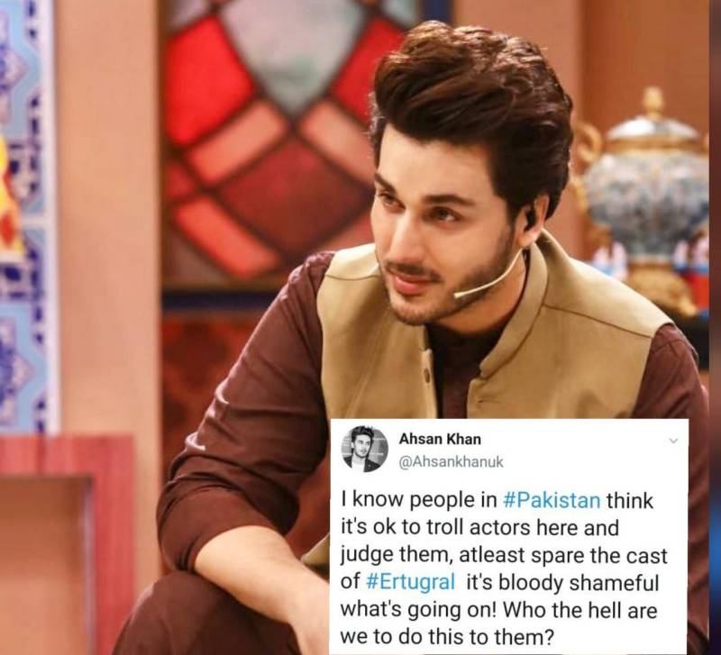 Ahsan Khan shuts down haters criticizing ‘bold’ Turkish actress Esra Bilgic