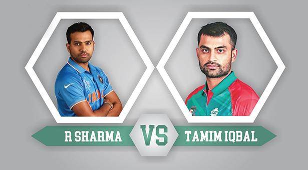 Tamim Iqbal to go live with Rohit Sharma on Facebook