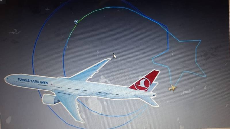 Turkish Airlines makes history as its flight tracked by 4 million people