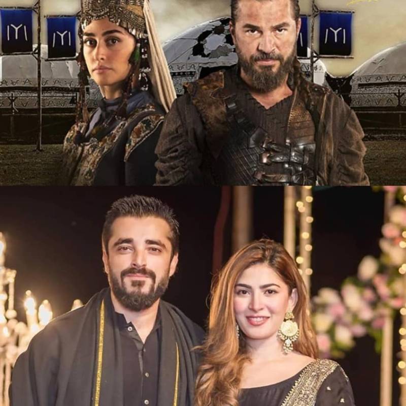 Twitteratis believe Hamza, Naimal should play Ertugrul, Halime on screen