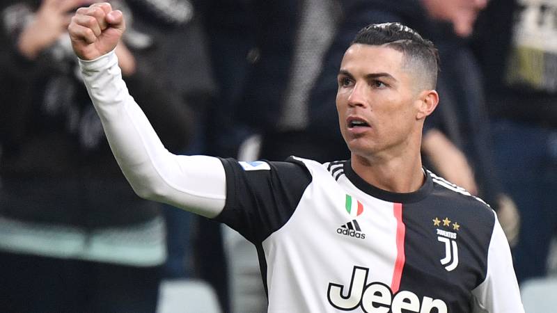 Ronaldo back training at Juventus after two months